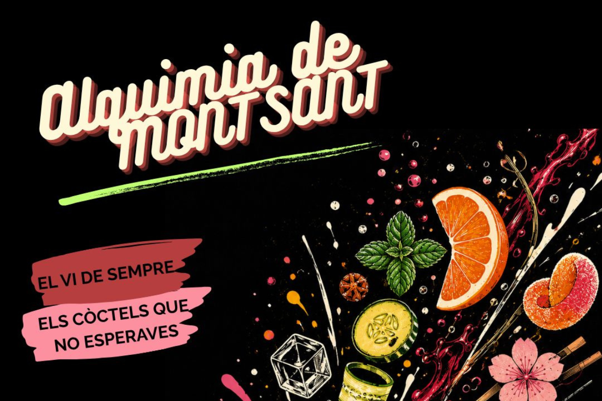 ALQUIMIA DE MONTSANT Taller de còctels amb vi | 29/08/2026